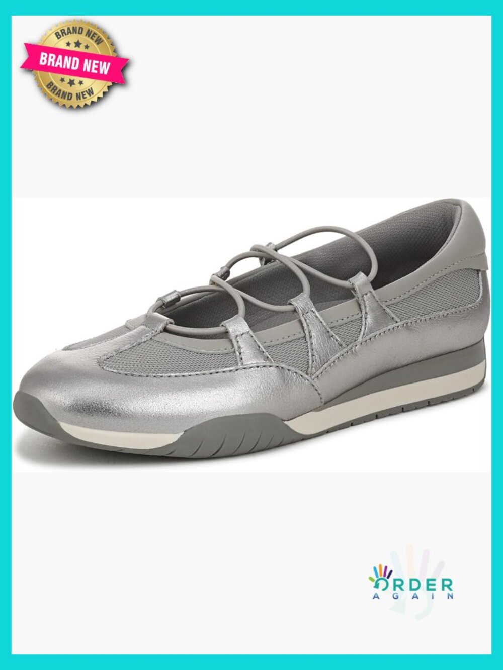 Sporty Mary Jane Sneakers with Bungee Lace Platform and Contour+ Comfort